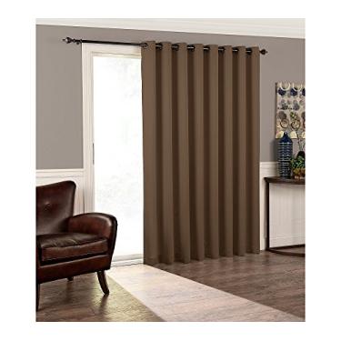 Imagem de Painel térmico para porta de pátio Eclipse, Poliéster, Espresso, 84" x 100", 1