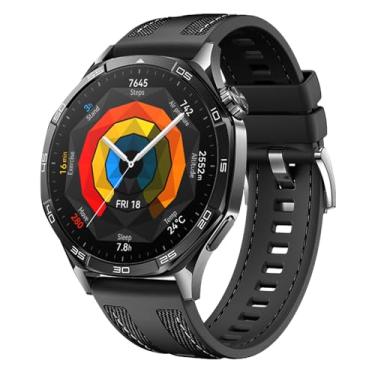 Imagem de HAOZHI 22mm Pulseira Compatível com Huawei Watch GT 6 5 4 3 2 46mm,GT6 GT5 GT3 GT2 Pro 46mm,GT3 SE,Watch 5 4 3 Pro,Bracelete Correia de Nylon para Huawei Buds,GT Runner,Ultimate 2 Design