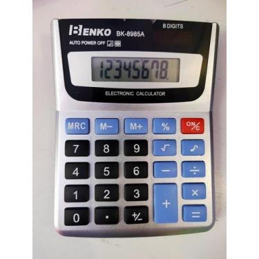 Imagem de Calculadora de mesa eletrônico 8 dígitos 8985 - Y-8985A, kk8985