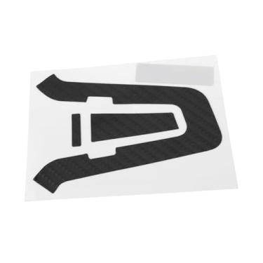 Imagem de eMagTech 1 conjunto de interfones de ouvido intercomunicadores capa de proteção de dispositivo capa protetora para motocicleta compatível com padrão de fibra de carbono Cardo Packtalk Edge