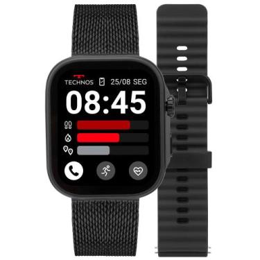 Imagem de Smartwatch Technos Connect Max Call Preto - TMAXCAA/9P