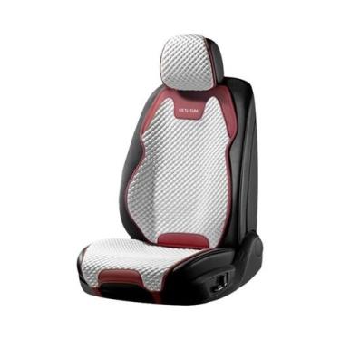 Imagem de Almofada Universal De Seda Gelada Para Assento De Carro, Ventilada, Co