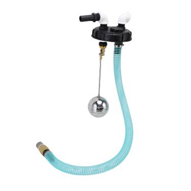 Imagem de TOPINCN IBC Rainwater Collection Tampa, Tampas de Tanques IBC Com Conexão Bomba, Cotovelo de 90 Graus Mangueira IBC Tampas de Contêiner DN150 para Sprinkler de Armazenamento de