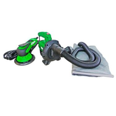 Imagem de Kit Lixadeira Roto Orbital 5" c/ Turbina TBN-750 Nauber, 220V