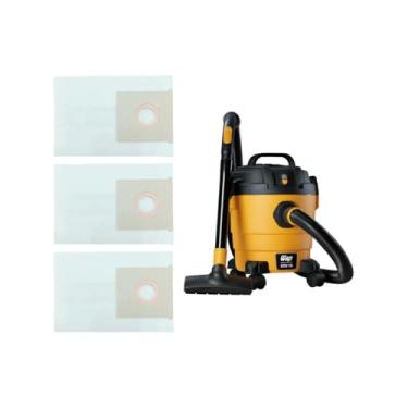 Imagem de Saco Descartável para Aspirador WAP, Compatível com GTW10/GTW INOX/MARÉ/BIOVAC, 3 Unidades, Prático e Higiênico