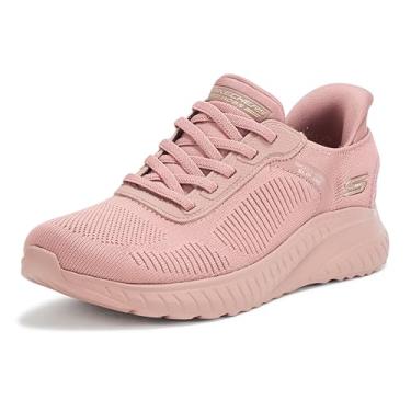 Imagem de Skechers Tênis feminino Hands Free Slip-ins: Bobs Sport Squad Chaos-Current Muse, rosa, 5 Wide