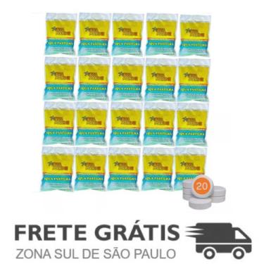 Imagem de Kit 20 Pastilhas de Cloro de Piscina - 200 GR Aqua Marine