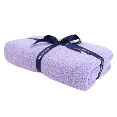 Imagem de Everplush Toalha de banho grande – 1 peça, super macia e altamente absorvente, secagem rápida, tamanho generoso e grossa. Perfeito para banheiro, piscina, uso de natação. (Lavanda, 76,2 cm x 142,2 cm