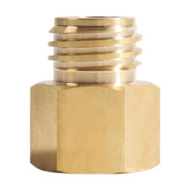 Imagem de Fxzqgnh Adaptador Rápido de CO2, Acessório de Recarga de Garrafa, Conexão Universal de Latão, Substituição para Adaptador de Cilindro de CO2