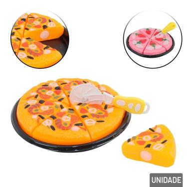 Imagem de KIT Cozinha de Plástico 08 Peças Pizza/bolo fecho aderente - Tudo em Caixa