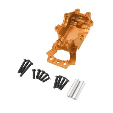 Imagem de YIJU 1:14 RC Car Front Gearbox Inferior Cover Upgrade DIY Modificado Resistente Gearbox Housing Metal para 14303 14301 Acessórios DIY Trucks, Ouro