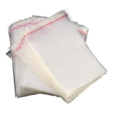 Imagem de 2000 Saquinho Plástico Exposi 6X5 Furo Adesivo Transparente - Terceiro
