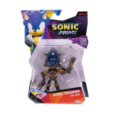 Imagem de Boneco Articulado Sonic Trooper De 13Cm - Sonic Prime