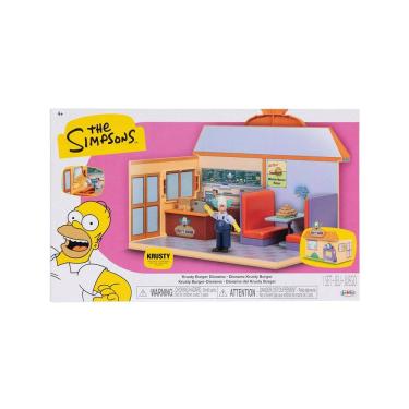 Imagem de Playset Diorama Krusty Burger com Boneco - Os Simpsons