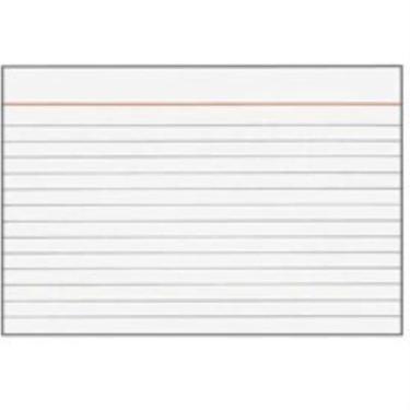 Imagem de Ficha Pautada 3X5 Número 1 Pacote com 100 - Tilibra