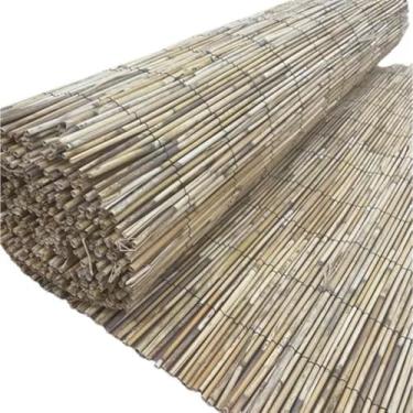 Imagem de Cortina Esteira de Bambu Natural 1x5m Decoração Sombra e Privacidade para Ambientes Internos e Externos Material Organico