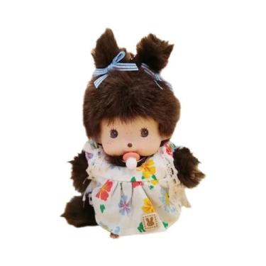 Imagem de Chaveiro Kawaii Monqiqi De 15cm, Pingente De Bolsa, Brinquedo Fofo Par