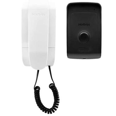 Imagem de Porteiro Residencial Intelbras IPR 1010 com Botão de Abertura e Alarme