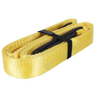Imagem de Correias de elevação, 5 cm x 25 cm, alças de levantamento de olhos planos resistentes, correia de elevação, levantamento de reboque, içamento