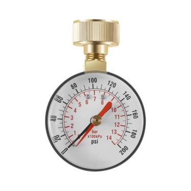 Imagem de Manômetro De Baixa Pressão Para Torneira De Cozinha Compatível Com Man