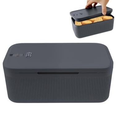 Imagem de Caixa de bloqueio de medicamentos, versátil e segura, pequena caixa de armazenamento com código de combinação, recipiente portátil para geladeira de alimentos para telefone, medicamentos, alimentos