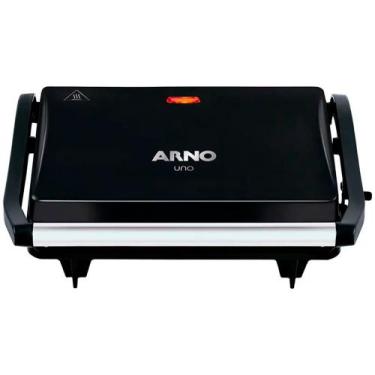 Imagem de Grill Sanduicheira Panini GPTO 850W Arno, Preto, 220V