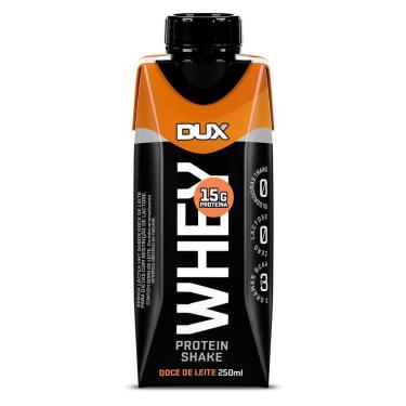 Imagem de Bebida Láctea UHT Whey Protein Shake Dux Sabor Doce de Leite com 15g de Proteína 250ml