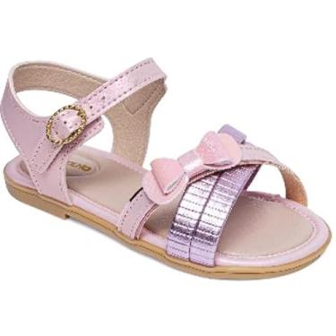 Imagem de Sandália Infantil Menina Pimpolho Glam Rosa 23