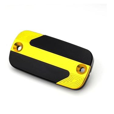 Imagem de BYYINGSUS Tampa do reservatório de fluido de freio dianteiro CNC para motocicleta, meia compatível com CB650R CBR650R CBR 650R 650 R 2019-2023 2021 2022 (Glod)