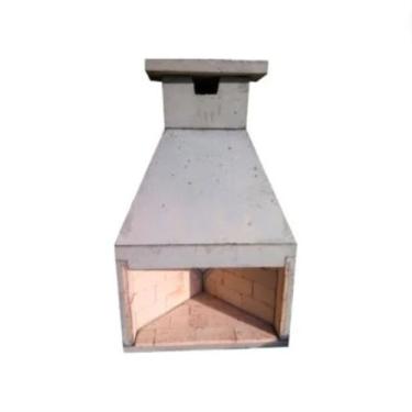 Imagem de Lareira De Canto 1,20M Completa