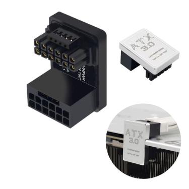Imagem de Adaptador Pcie 5.0 Placa De Video 180 Graus 12Vhpwr Para Rtx