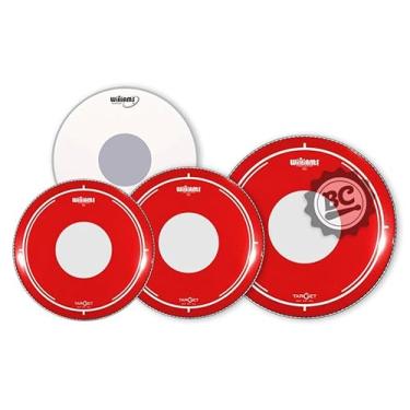 Imagem de Kit de Peles Williams Target Dot RDT2 Red 12, 13, 16, 14 caixa filme duplo vermelha com dot