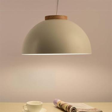 Imagem de Luminária pendente moderna para mesa de jantar, luminária suspensa com altura ajustável, luminária de teto para ilha de cozinha, montagem embutida, lustres decorativos de madeira, iluminação