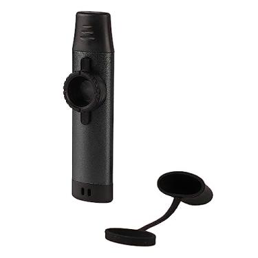 Imagem de Mingzhe Tono Ajustável Profissional Instrumento Kazoo Com 5 Diafragma de Flauta para Música Infantil, Portátil de Alumínio (Preto)