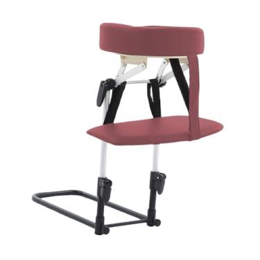 Imagem de Zialofi Kit de massagem para colchão doméstico para cama Suporte de altura ajustável portátil Apoio de braço resistente para pendurar Travesseiro de rosto, Vermelho