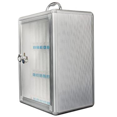 Imagem de Armário de parede para guardar telemóveis, armário de bolso, armário de parede para guardar telemóveis, armário de restaurante, capacidade para 32 telefones (capacidade para 24 telemóveis)