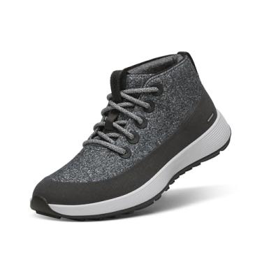 Imagem de Allbirds Tênis feminino de lã NZ Mid impermeável, Cinza escuro (sola cinza claro), 36