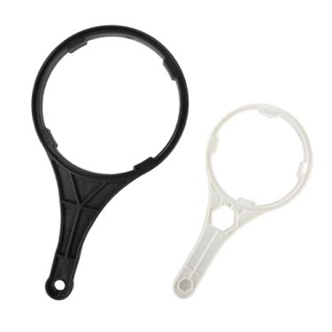 Imagem de Denwwico 2 peças de chave de filtro de água durável para caixas de filtro de estilo azul grande, 15,5 cm e 10,4 cm de diâmetro interno para caixas de filtro Big Blue 6,3 cm/11,4 cm x 25,4 cm/50,8 cm