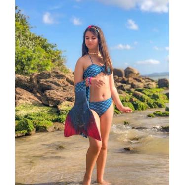 Imagem de Calda de sereia - Peixote kids, Azul, G