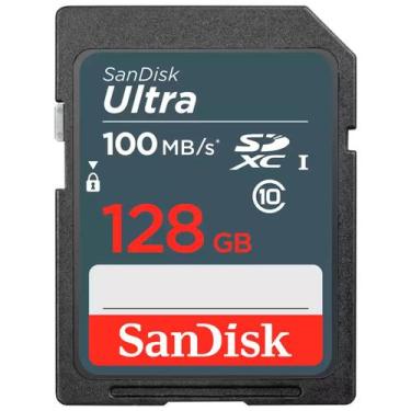 Imagem de Cartão De Memória Sandisk Ultra sd 128gb 100mbs Uhsi Sdxc