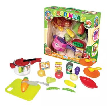 Imagem de Brinquedo Comidinhas Crec Crec Sopinha - Big star 757