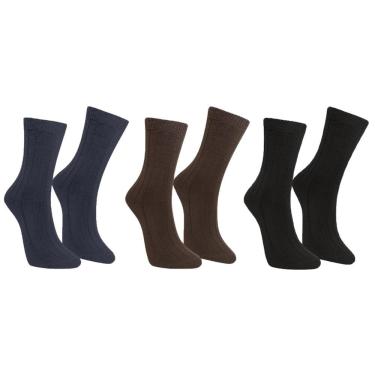 Imagem de Kit 3 Pares De Meias Selene Inverno Masculina