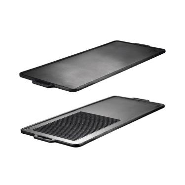 Imagem de Chapa Dupla Face Retangular de Ferro Panela Mineira 90x42cm