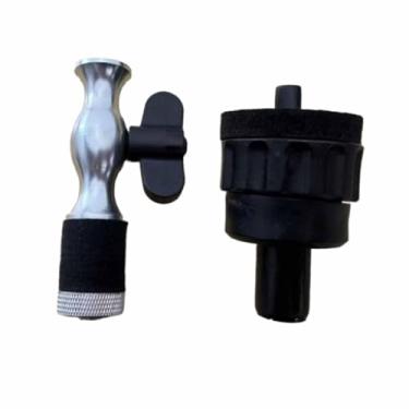 Imagem de Kokiya Acessórios para instrumentos de percussão com embreagem de chimbal Peça de instrumento musical profissional, 2.5 X 10.3 Cm