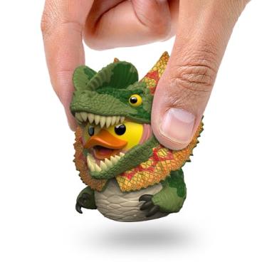 Imagem de TUBBZ Mini: Jurassic World Rebirth - Dilophosaurus Cosplaying Rubber Duck Vinyl Figure