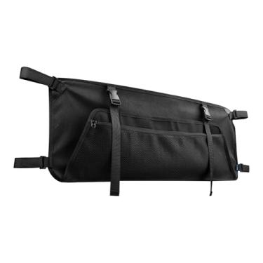 Imagem de Bothyi Bolsa Organizadora Lateral para Vagão de Acampamento com Bolsa de Malha Dobrável, Fácil de Instalar, Lavável, Portátil, Oxford com 4 Tiras de Seguranç