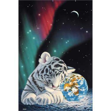 Imagem de PieceRelax Quebra-cabeças de plástico para adultos 504 peças - Schim Schimmel - Earth Light Jogos de mesa e presentes mais satisfatórios sem necessidade de tapete de quebra-cabeça [U1063]