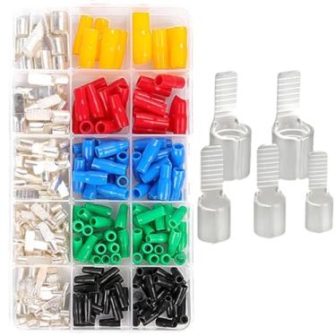 Imagem de Pinos de terminal de interruptor de ar C45, conectores de fio paralelo para fios de 6/10/16/25 mm², terminais de crimpagem de prensa a frio de cobre