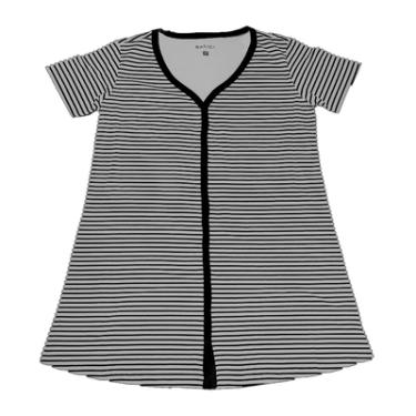 Imagem de Camisola Manga Curta Botão List K226 Basic+ Preto P