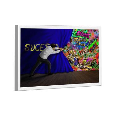 Imagem de Quadro Cortina Do Sucesso -- Br Artes